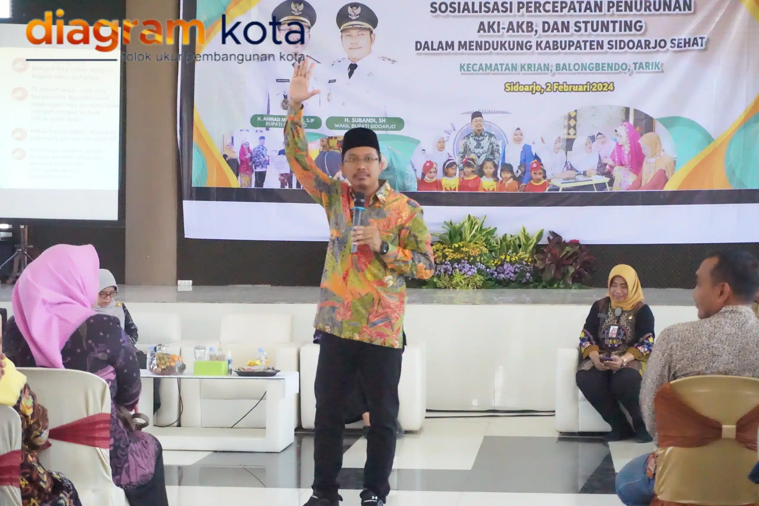 Bupati Sidoarjo Gencar Sosialisasi Pencegahan Stunting