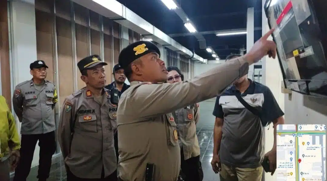 Memastikan Logistik Pemilu di PPK Aman, Polrestabes Surabaya Lakukan Assesment