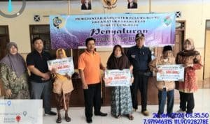 Pemdes Tulungrejo Kabupaten Tulungagung Telah Salurkan BLT kepada 27 Keluarga Penerima Manfaat