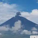 BPBD Lumajang Siapkan Masker Karena Hampir Setiap Hari Gunung Semeru Meletus
