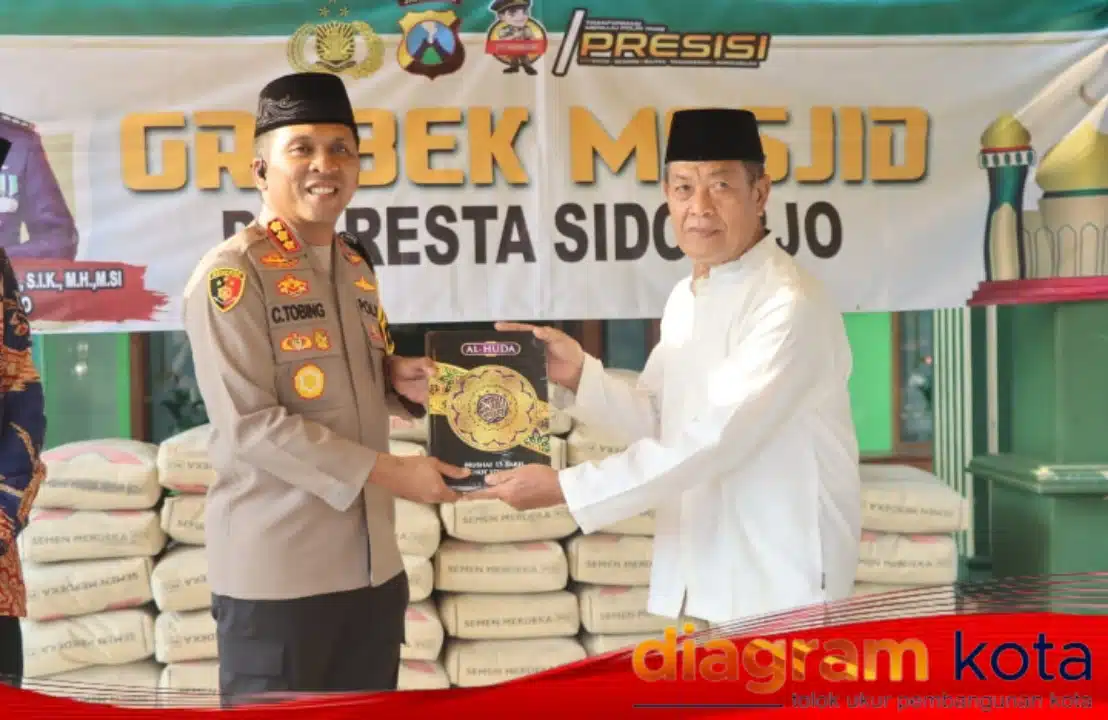 Polresta Sidoarjo Berbagi Kebahagiaan: Renovasi Mushola di Bulan Ramadhan