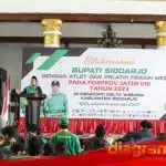 Gus Muhdlor Serahkan Bonus Untuk Atlet dan Pelatih Berprestasi Pada Ajang Porprov Jatim ke VII