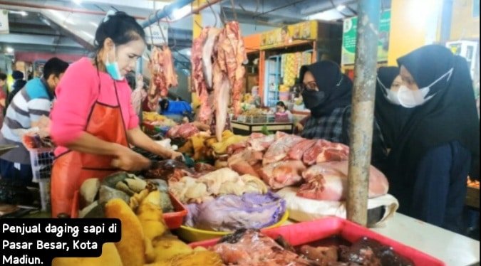 Kenaikan Harga Daging Sapi di Pasar Besar Madiun Menjelang Ramadhan