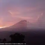 Gunung Semeru Kembali Erupsi Masyarakat Diminta Tetap Waspada