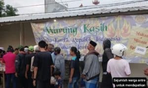 Wujud Toleransi beragama “Warung Kasih” Saat Ramadhan di Jember