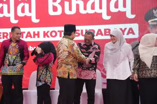 Hadiri Halbil di Balai Kota, Reni Astuti Ajak Pererat Persaudaraan dan Kekompakan di Momen Lebaran