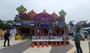 Unik, Istana Aladin Jadi Posyan Operasi Ketupat Semeru 2024 Polres Tuban