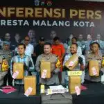 Polresta Malang Kota Berhasil Amankan Kurir Bawa 42 Kg Ganja Nyamar Pemudik
