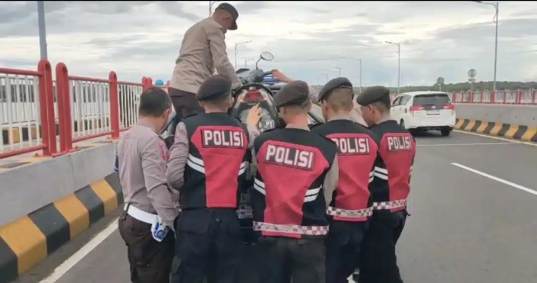 Polres Bangkalan Temukan Pemilik Sepeda Motor Tak Bertuan yang Viral di Jembatan Suramadu KM 4