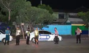 Cegah Tawuran, Polres Tanjung Perak Gelar Patroli Skala Besar Gabungan TNI -Polri