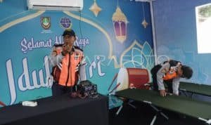 Posko pelayanan Kedaruratan Dishub Kota Surakarta Arus Mudik Lebaran 2024