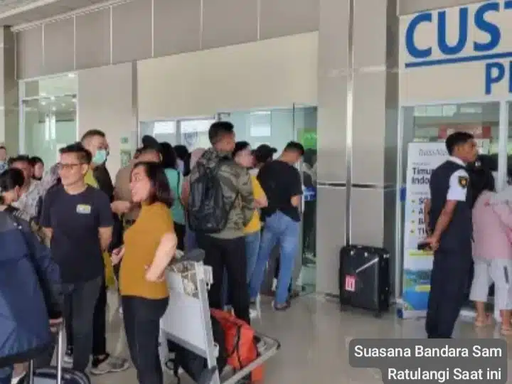 Bandara Sam Ratulangi Manado Penutupan Sementara Akibat Erupsi Gunung Ruang