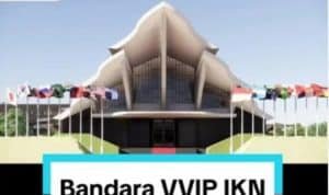 Keunikan Gedung Terminal Bandara Naratetama di IKN Memadukan Kearifan Lokal Kalimantan