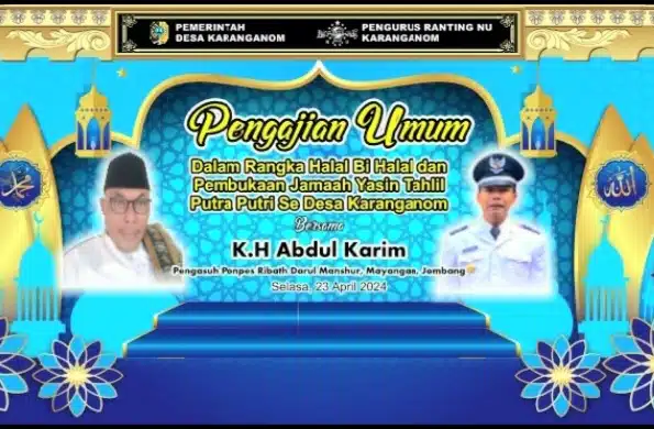 Mempererat Silaturahmi Melalui Halal Bihalal di Pemdes Karanganom Kabupaten Tulungagung