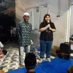 Stella Franciss Mulianto Halal Bihalal bersama Warga Medokan Semampir