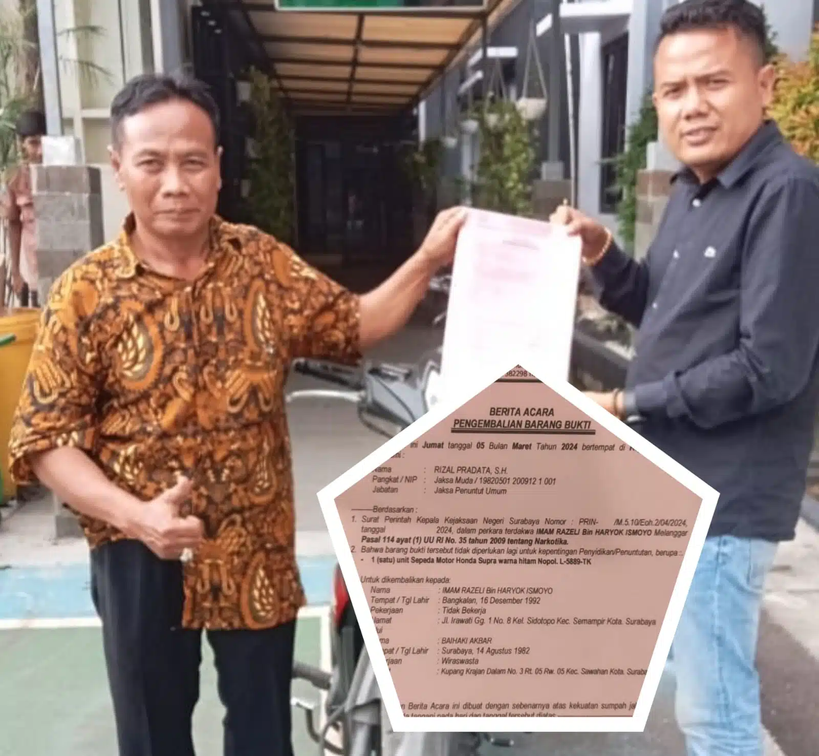 Apresiasi AMI terhadap Kinerja Prima Kejari Surabaya dalam Pelayanan Barang Bukti
