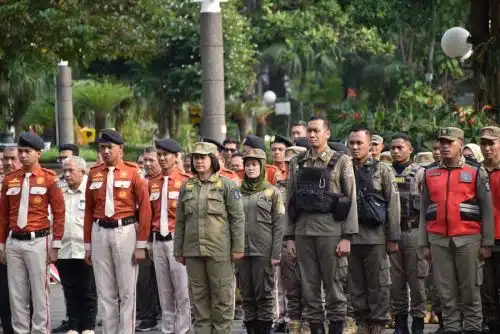Jelang Peringatan Hari OTODA 2024, SATPOL PP Surabaya Perketat Penertiban Di 137 Traffic Light Dan Pedestrian