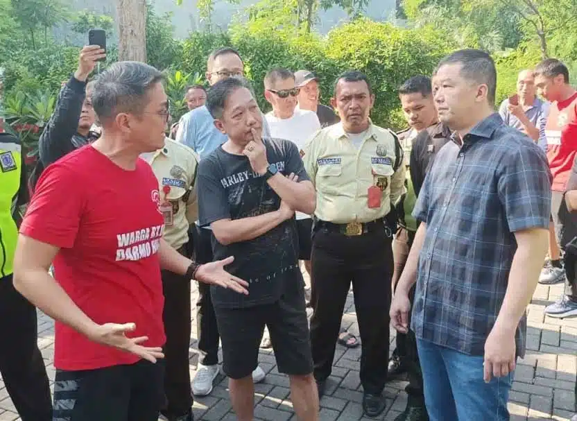 Portal Elektronik di Darmo Hill Picu Kericuhan Warga dengan Developer