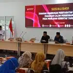 KPU Jatim Sosialisasi Syarat Dukungan Calon Independen Pemilu 2024