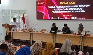 KPU Jatim Sosialisasi Syarat Dukungan Calon Independen Pemilu 2024