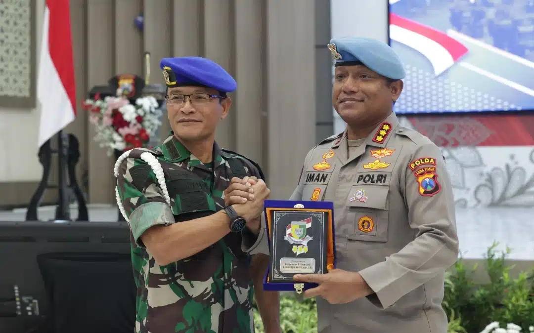 Polda Jatim dan Kodam V Brawijaya Pererat Soliditas dan Sinergitas Wujudkan TNI – Polri Solid