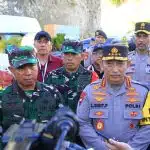 Kapolri dan Panglima TNI Melihat Langsung Kesiapan Venue GWK