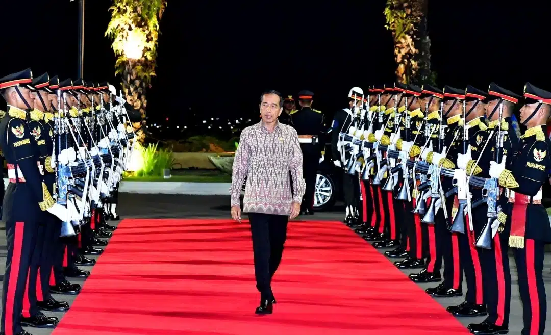 Presiden Jokowi Jamu Santap Malam Para Pemimpin dan Delegasi KTT WWF Ke-10 di GWK