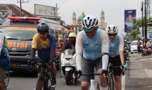 Tempuh 113 Km, Kapolda Jatim Pastikan Kesiapan Pengamanan Rute Tour de Panderman 2024 Dengan Bersepeda
