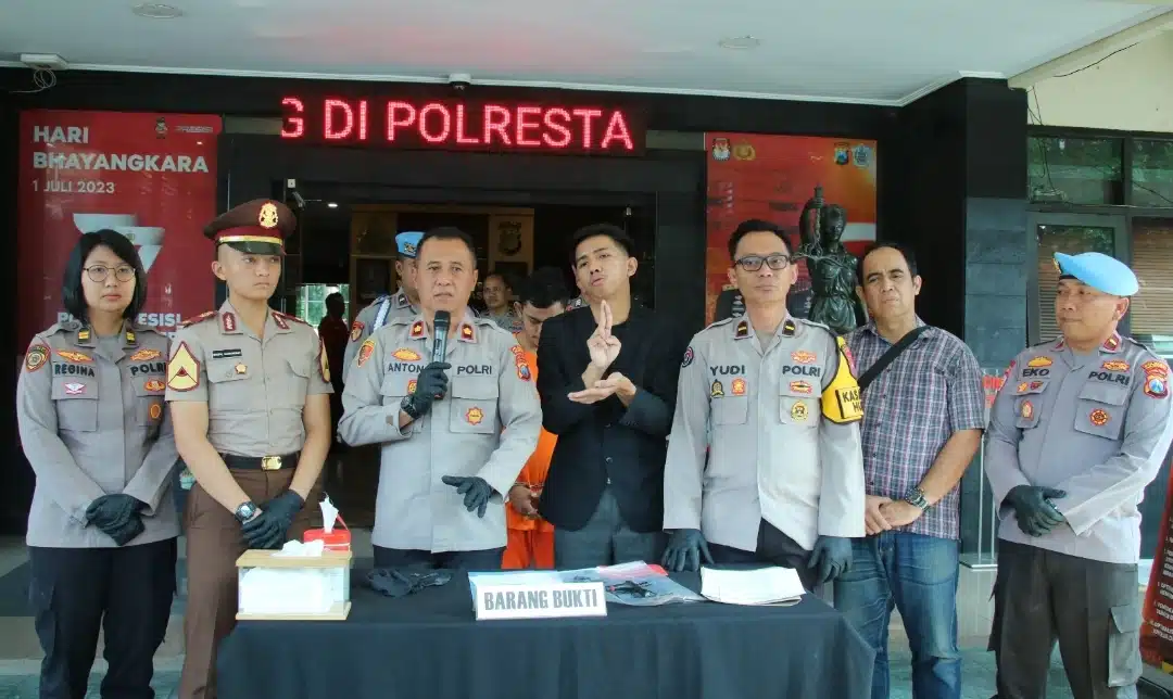 Polresta Malang Kota Berhasil Amankan Tersangka Pencuri Motor Milik Polisi