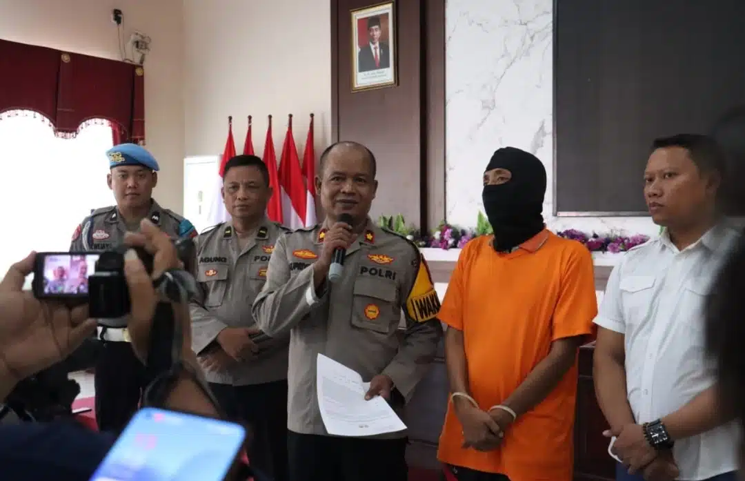 Polres Mojokerto Kota Amankan Oknum Kades Diduga Lakukan Penipuan