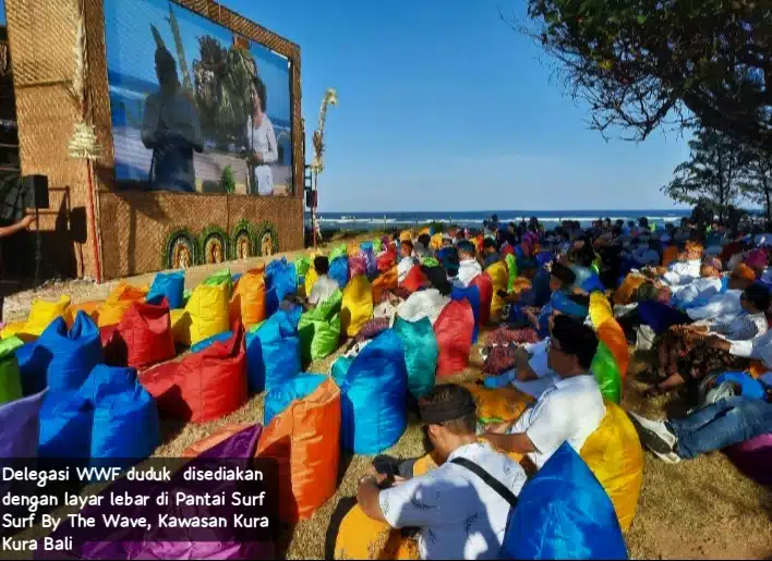 Upacara Melukat sebagai Pembuka World Water Forum Ke-10 di Bali