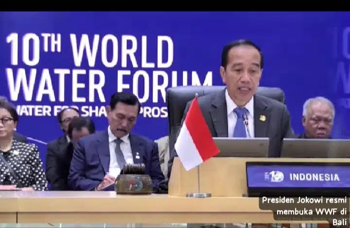 Presiden Jokowi Buka Pertemuan Tingkat Tinggi World Water Forum ke-10 di Bali