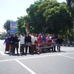 Kreatif! Rayakan HKJS ke-731 Setwan Surabaya gelar Catwalk di Zebra Cross Yos Sudarso