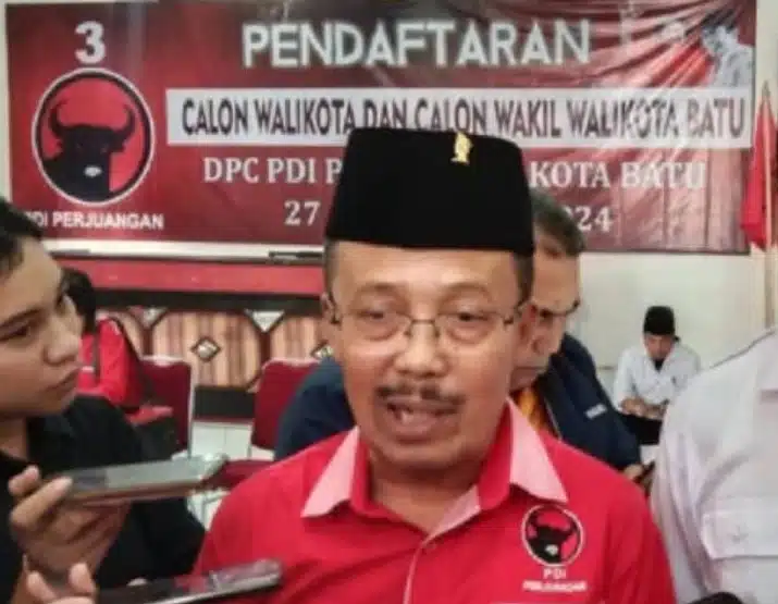 PDIP Kota Batu Buka Pendaftaran Calon Wali Kota dan Wakil, Gratis!