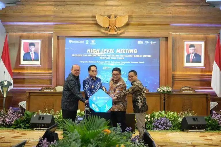 High Level Meeting TP2DD Provinsi Jawa Timur: Penguatan Digitalisasi Daerah
