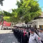 Laksanakan ops Mantap Brata, Polsek Genteng Amankan gelaran Festival Rujak Ulek HKJS ke 731 di Balai kota Surabaya