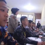 Polsek Genteng dan Polwiltabes Surabaya Amankan Seleksi Bintara Polri Gelombang II