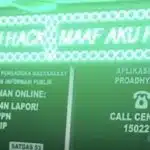 Pasca Insiden Penguntitan, Running Text Kejagung Diretas