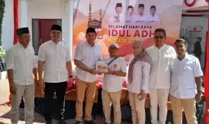 Rayakan Idul Adha 1445 H, Gerindra Surabaya Kurban 7 Ekor Sapi