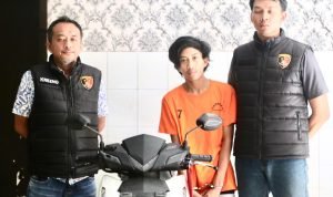 Polsek Genteng Berhasil Bongkar Kasus Pencurian Motor di Hotel Cleo