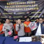 Polisi Berhasil Amankan 5 Orang Komplotan Pelaku Curanmor 21 TKP di Surabaya