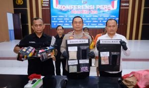 Polres Blitar Kota Berhasil Ungkap Kasus Peredaran Sabu dan Ekstasi Senilai 1,5 M