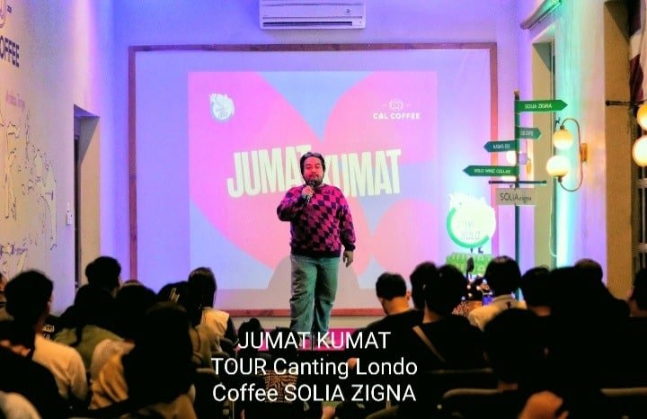 Gelar Open Mic ”JUMAT KUMAT TOUR” CL Coffee Solia Zigna berkolaborasi dengan Komunitas Stand Up Solo