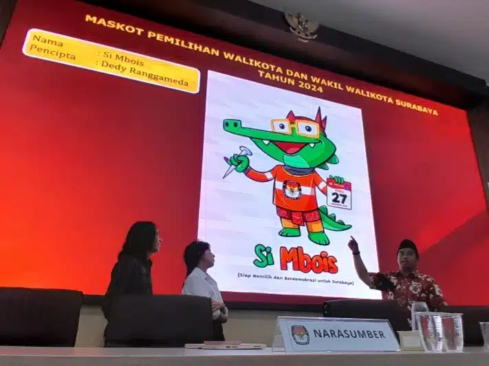 KPU Surabaya Tetapkan Pemenang Maskot, Jingle, dan Mars untuk Pilkada Surabaya 2024. ‘Si Mbois’ yang Menarik!