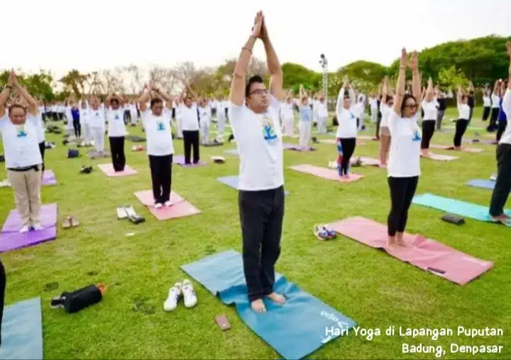 Hari Yoga Internasional ke-10 di Denpasar Menciptakan Keterkaitan dan Hubungan Masyarakat
