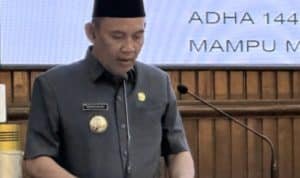 Pj Bupati Magetan Menanggapi Pemandangan Umum DPRD Mengenai Pertanggungjawaban APBD 2023