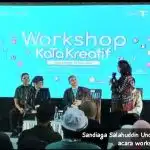 Menparekraf Sandiaga Uno Mendorong Inovasi dan Kewirausahaan UMKM di Kota Kediri