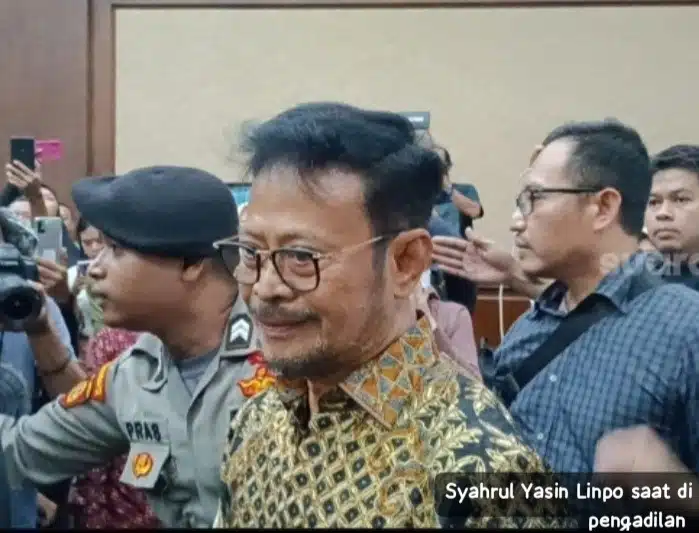 Mantan Menteri Pertanian Syahrul Yasin Limpo Dituntut Pidana Penjara 12 Tahun Denda 500 Juta