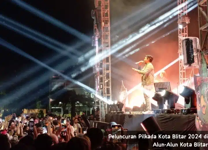 Peluncuran Pilkada Kota Blitar Undang Denny Caknan Sebagai Bintang Tamu Utama