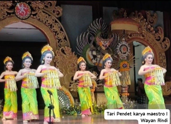 Para Seniman dari Banjar Lebah Membawa Tarian Karya Maestro I Wayan Rindi ke PKB